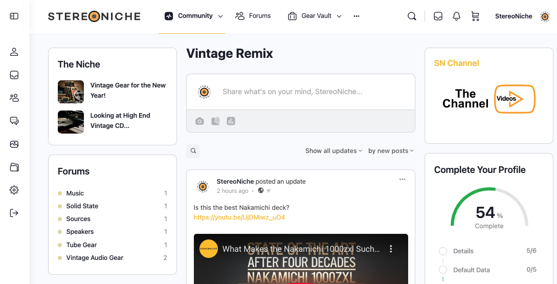 Community Landing Page image